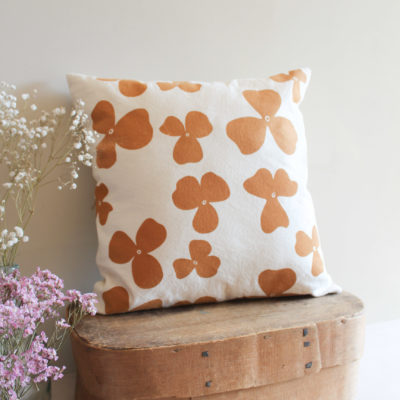 Housse de coussin - Motif pensées