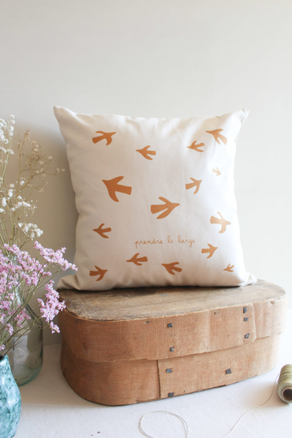 Housse de coussin - Prendre le large