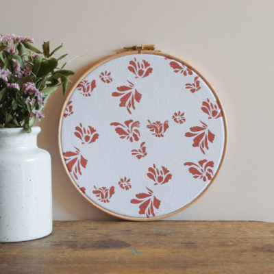 Tambour Aude - vieux rose