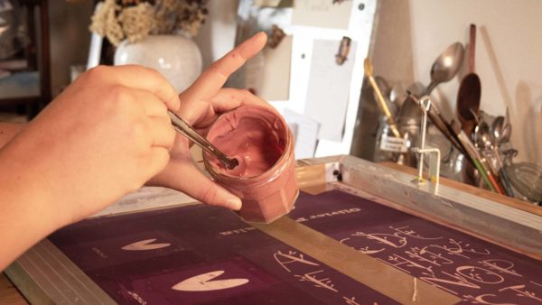 Initiation à la sérigraphie !