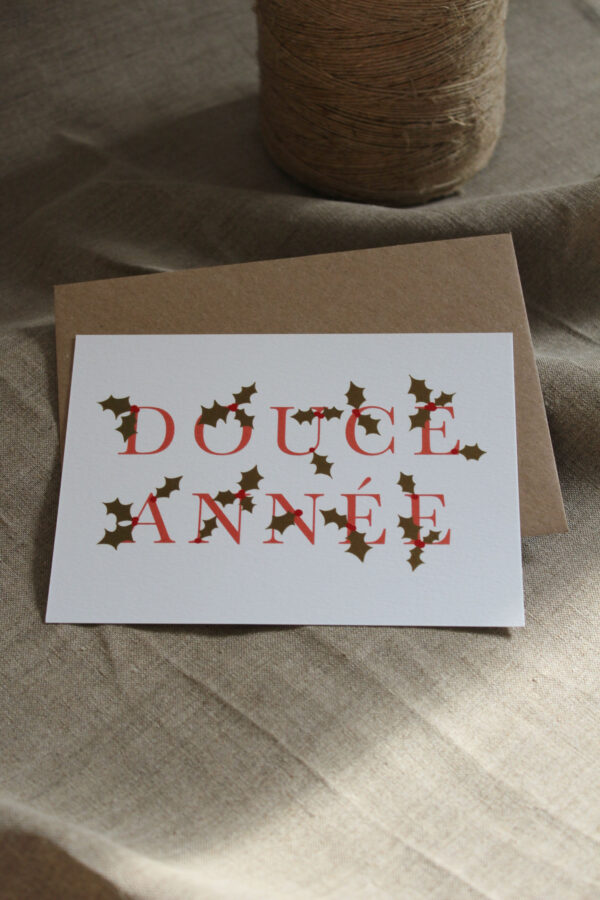 Carte postale Douce année