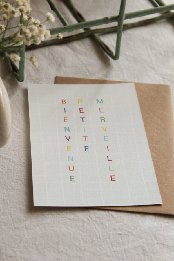 Bienvenue petite merveille