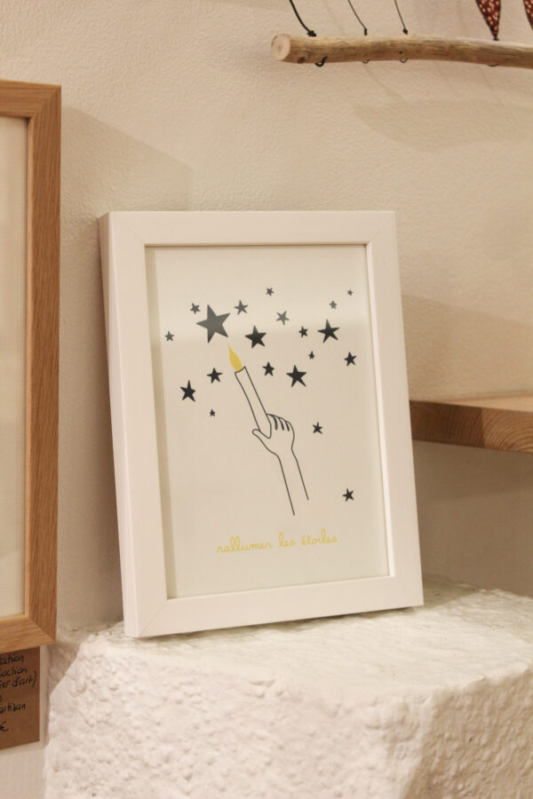 Rallumer les étoiles - petite affiche