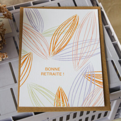 Carte postale Bonne retraite !