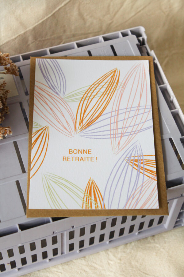 Carte postale Bonne retraite !