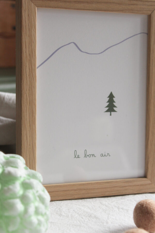 Le bon air - petite affiche