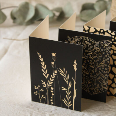 Mini-carte à volet - Brins d'été