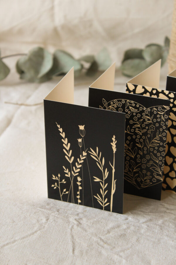 Mini-carte à volet - Brins d'été