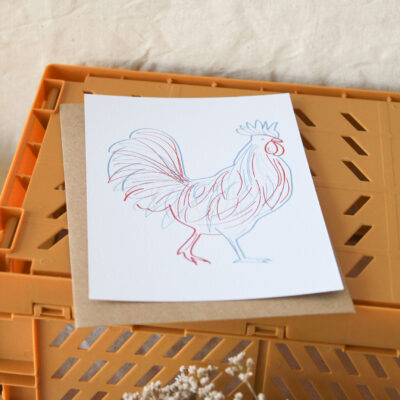Carte Le coq