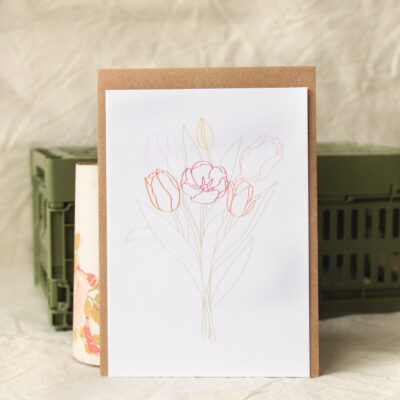 Carte Tulipes
