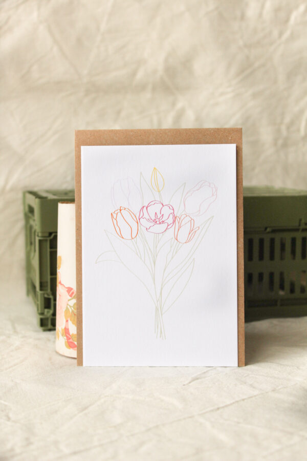 Carte Tulipes