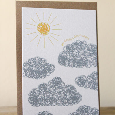 Carte Au-dessus des nuages