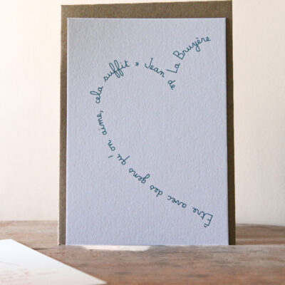 Les gens que l'on aime - La Bruyère